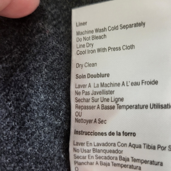 Black Michael Kors Lined Trench Coat Size SP - Picture 11 of 14